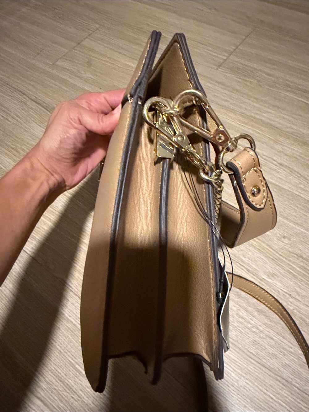 I.N.C International Concepts Pixiee Camel Satchel/Crossbody NWT - Picture 6 of 15